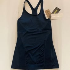 Athleta sculptek razorback athletic tank top compression breathable yoga workou