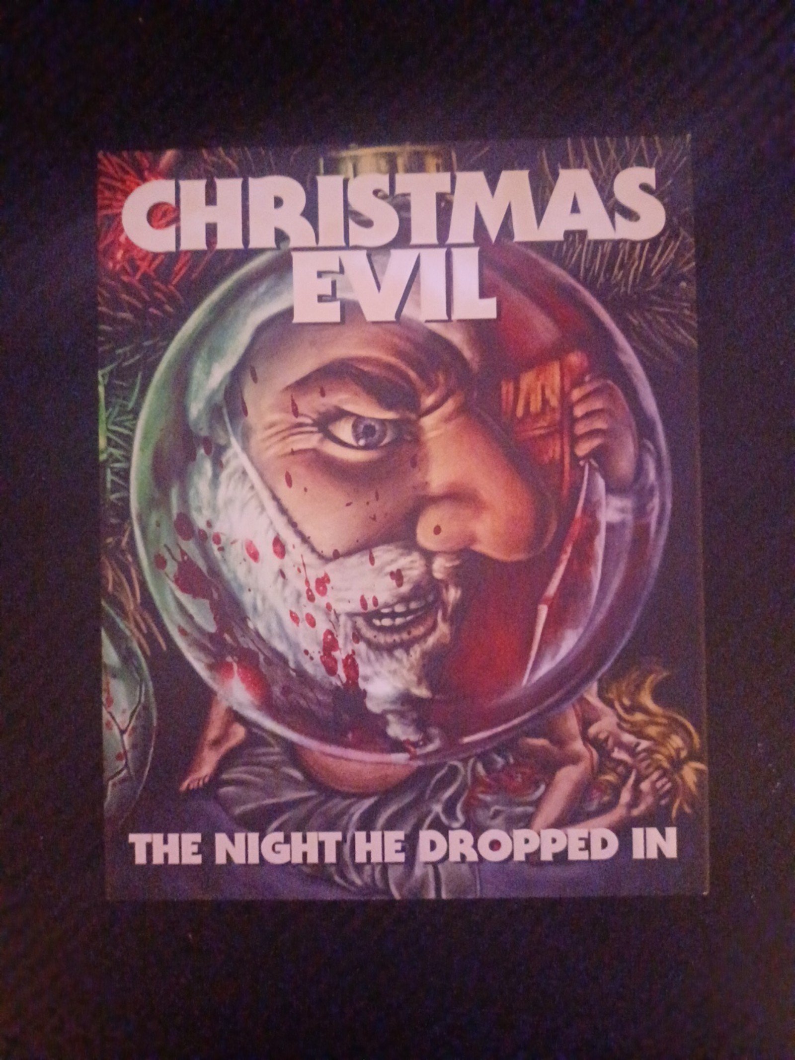 Christmas Evil Blu Ray + DVD with OOP Original Slipcover Vinegar Syndrome