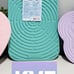 Relist for theapplecake Cool Mint Silicone Trivet Retired Le Creuset NEW