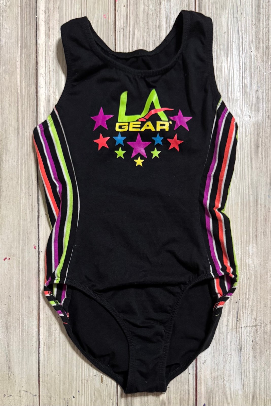 90s Vintage LA Gear leotard dance workout girls 10/12