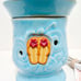Scentsy Full Size Scented Wax Warmer Blue Ocean Waves, Flip Flops