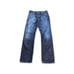 Mavi Men's Blue Dark-Wash Two-Toned Straight-Leg Mid-Rise Denim Jeans Size 34/36