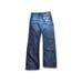 Mavi Men's Blue Dark-Wash Two-Toned Straight-Leg Mid-Rise Denim Jeans Size 34/36