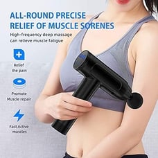 Massage Gun Deep Tissue, Percussion Muscle Massager Gun, 30 Speeds Quiet Handhel