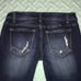 Kancan Dark Whiskered Distressed Destroyed Raw Hem Cropped Capri Jeans 11 29