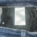 Kancan Dark Whiskered Distressed Destroyed Raw Hem Cropped Capri Jeans 11 29