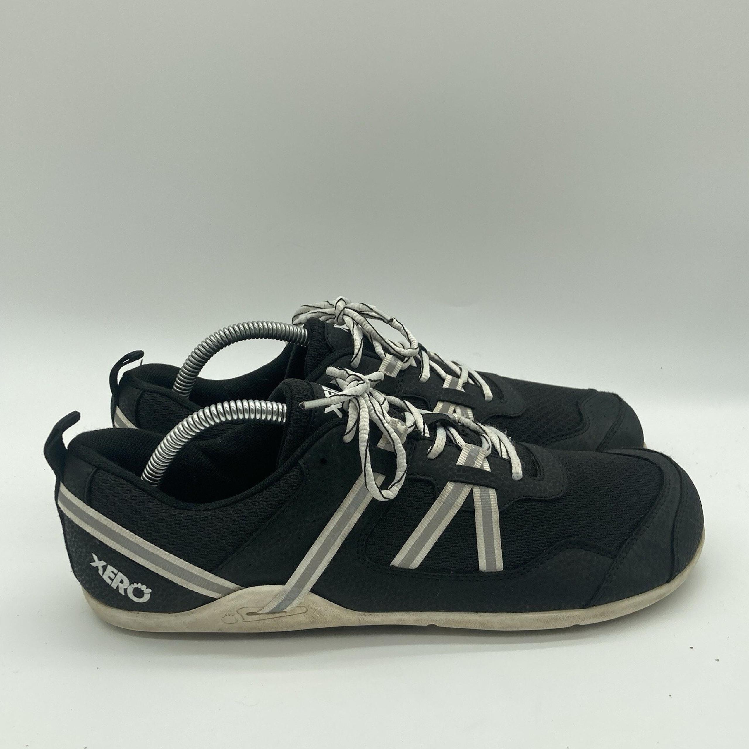 Womens Size 11 Xoro PRIO Black White Barefoot Athletic Road Running Shoes