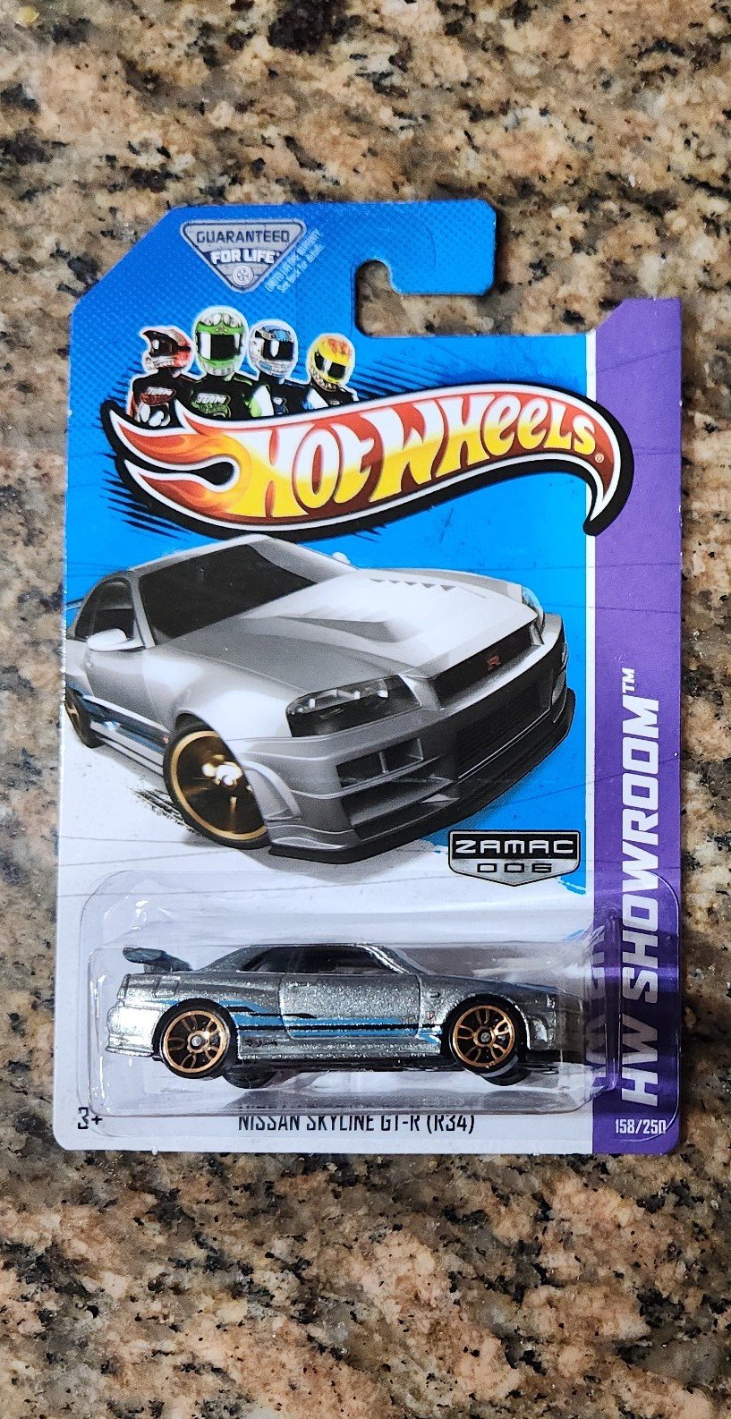 Hot Wheels Nissan Skyline GT-R (34) zamac showroom