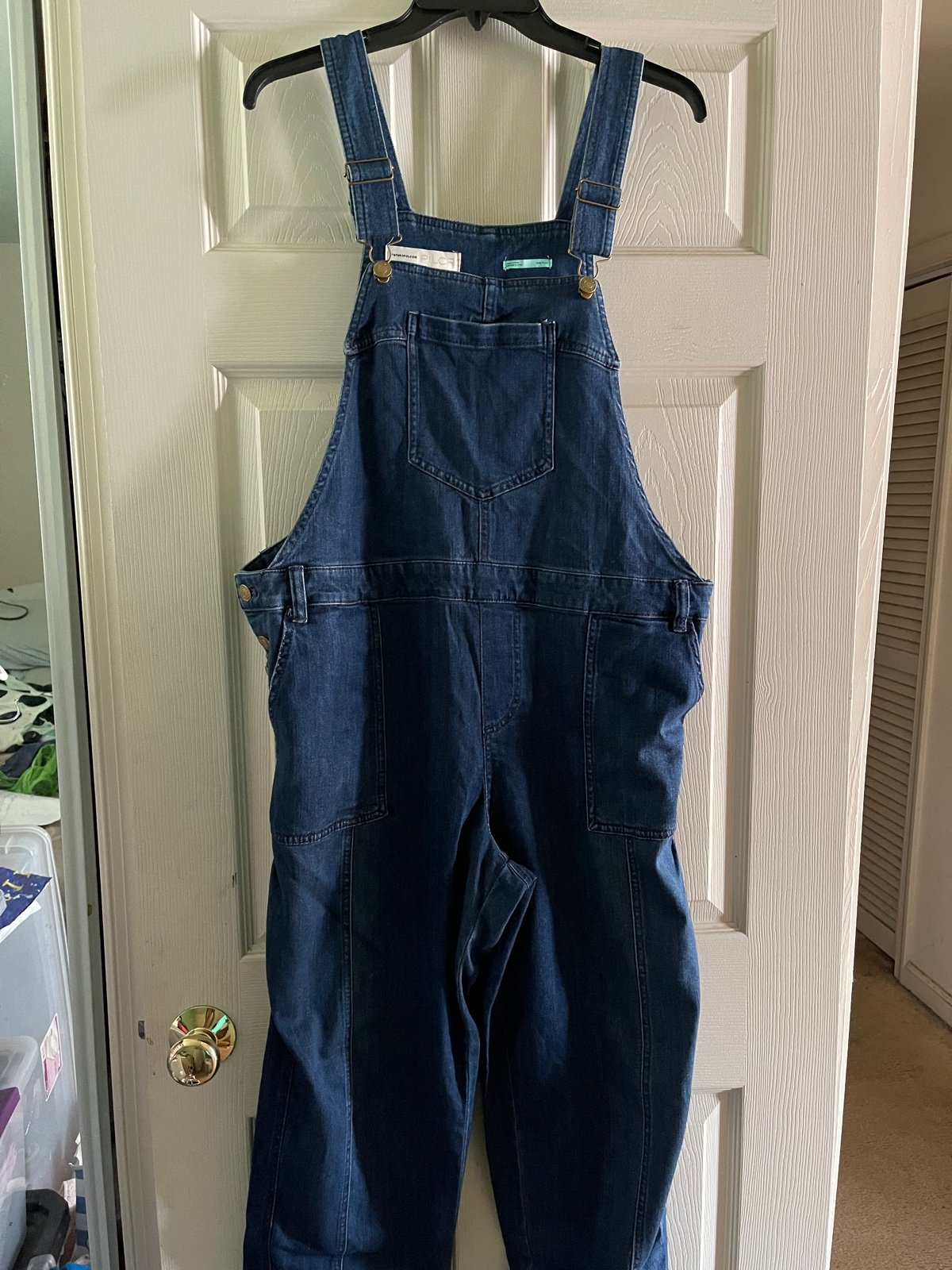NWOT Pilcro womens denim overalls sz 16w