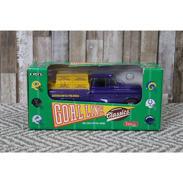 MN Vikings Die Cast Metal Bank