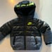 Nike 12 month Color Block Puffer Jacket Fleece Lined Puffer Jacket Like New