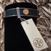 NWT Tory Burch Authentic Green Enamel Logo 7mm Bracelet with Dustbag