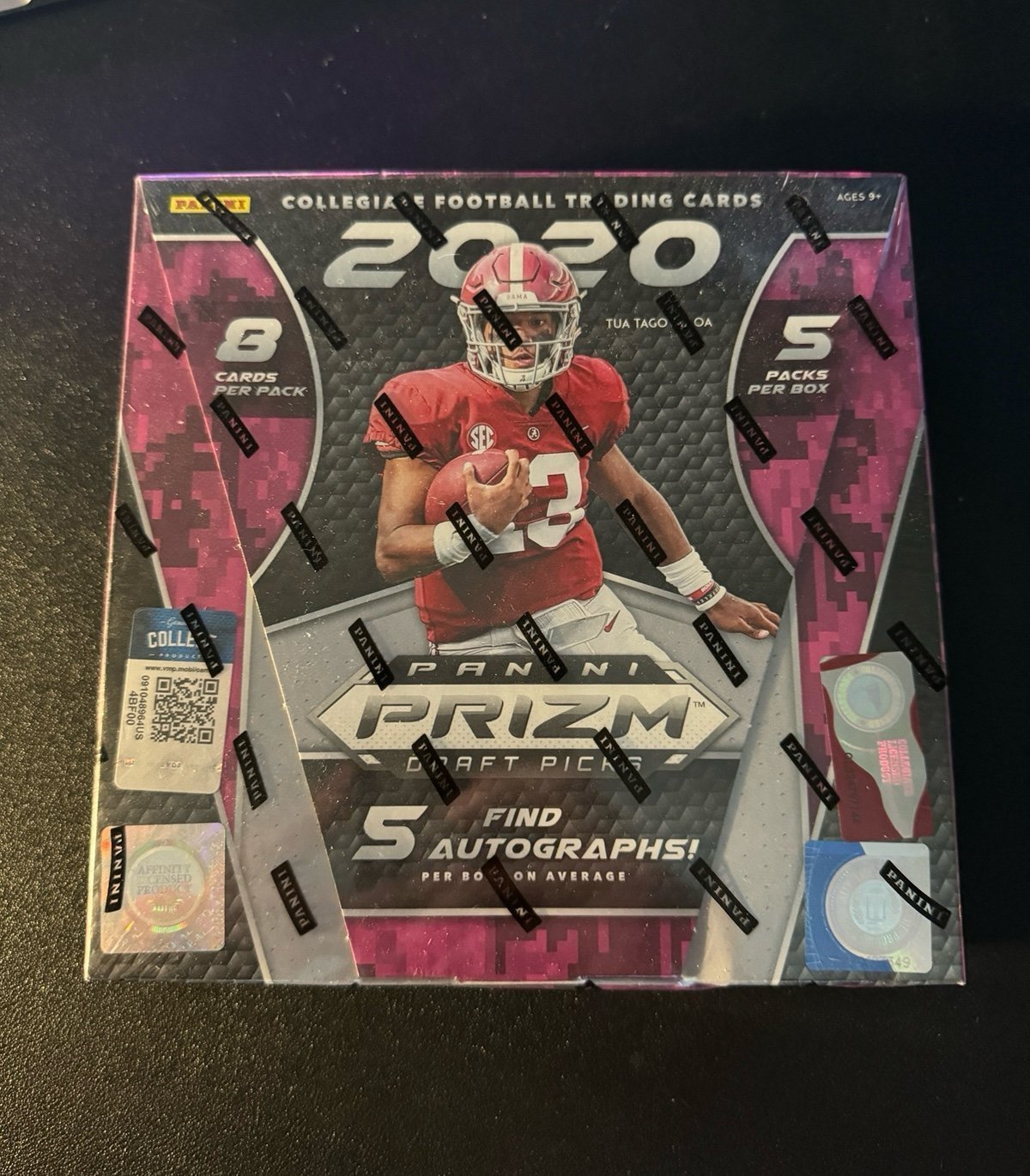 2020 Prizm Draft Picks Football Hobby Box Sealed