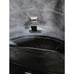 Stuart Weitzman black and tiger stripe leather crossbody messenger bag with smok
