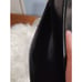 Stuart Weitzman black and tiger stripe leather crossbody messenger bag with smok
