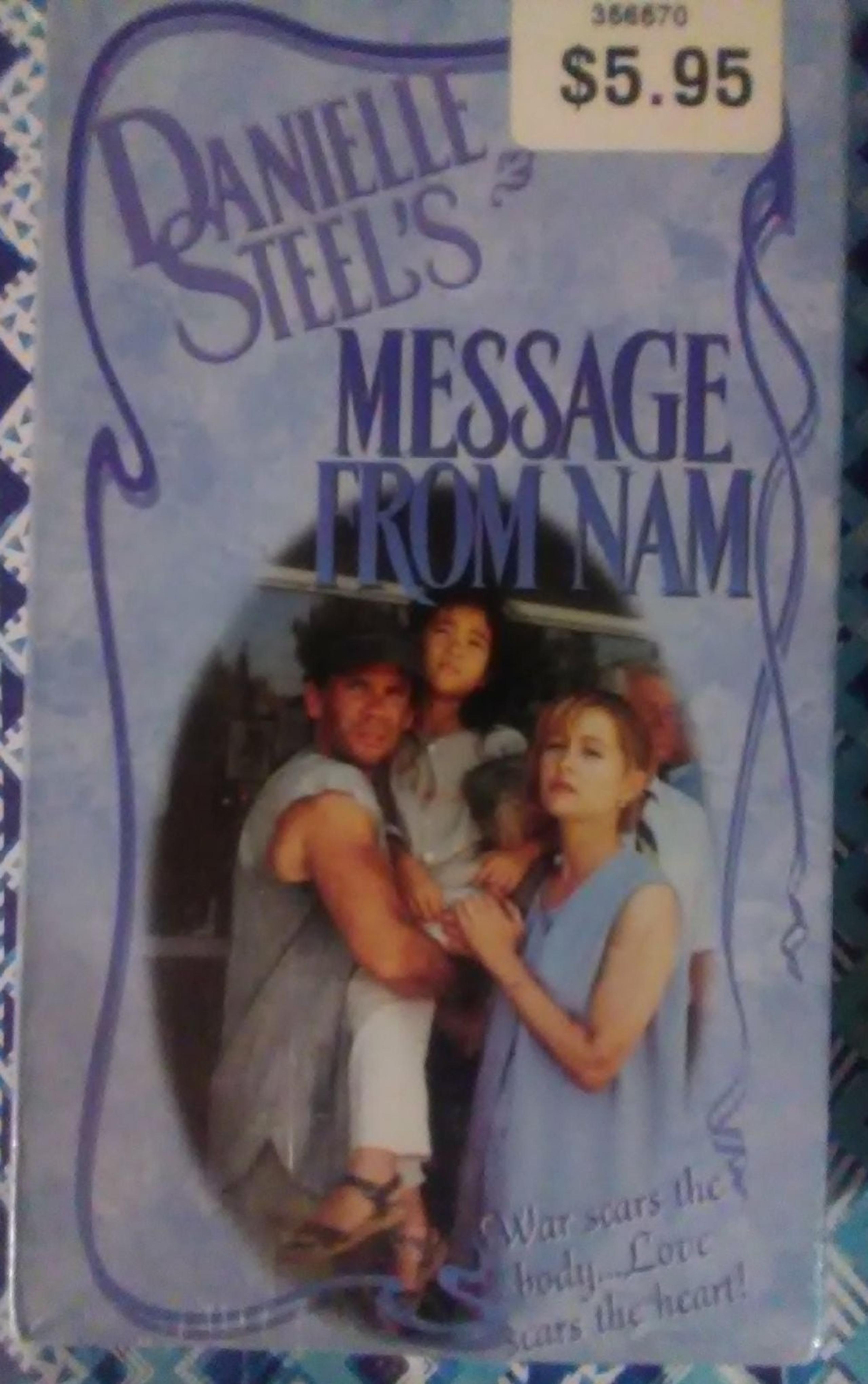 Danielle Steel's "Message From Nam" VHS. 1997 Anchor Bay Release. New!