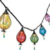 Multicolor Fairy String Lights with 10 Bulbs Connectable Waterproof