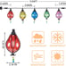 Multicolor Fairy String Lights with 10 Bulbs Connectable Waterproof