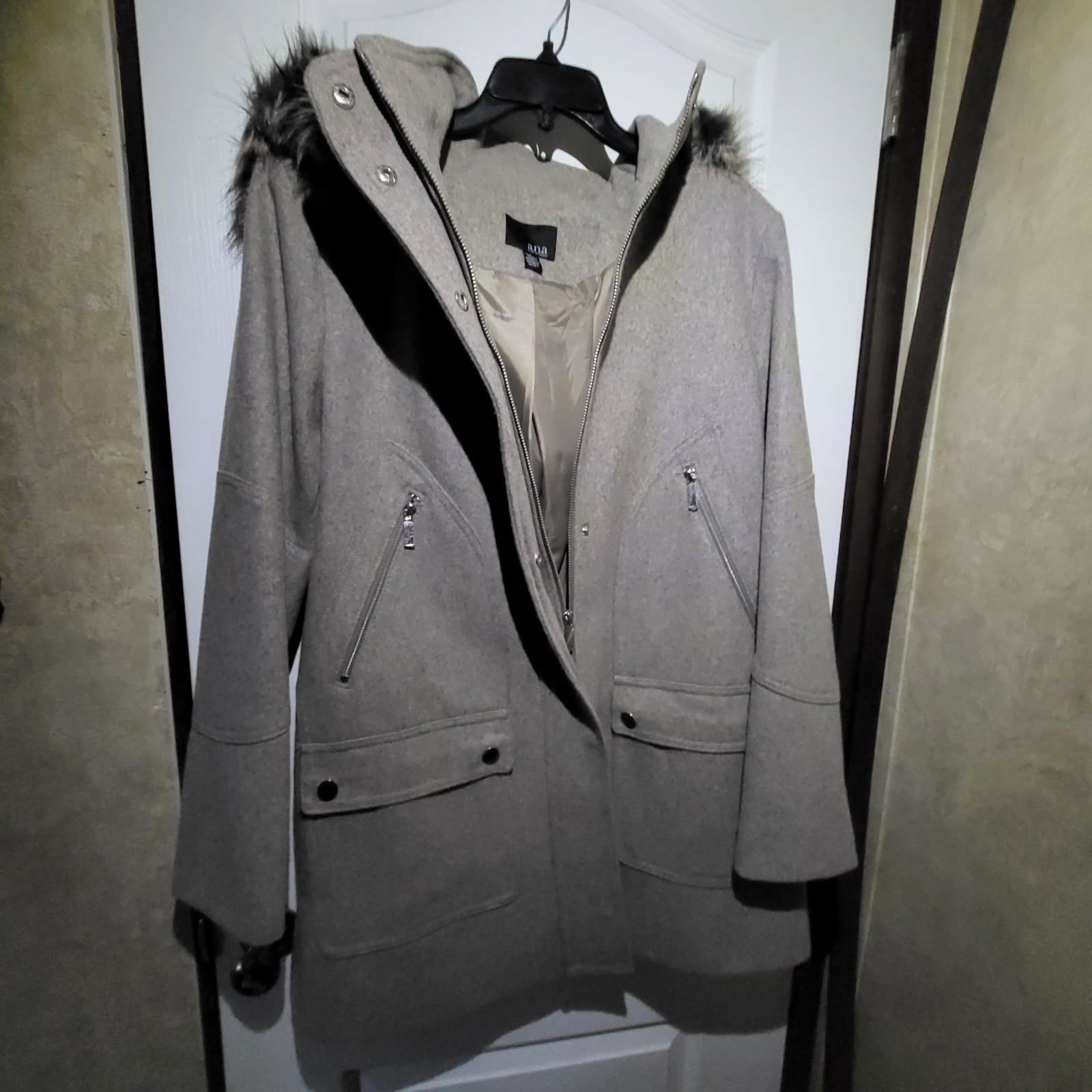 JCPenney - Ana Taupe Winter Coat