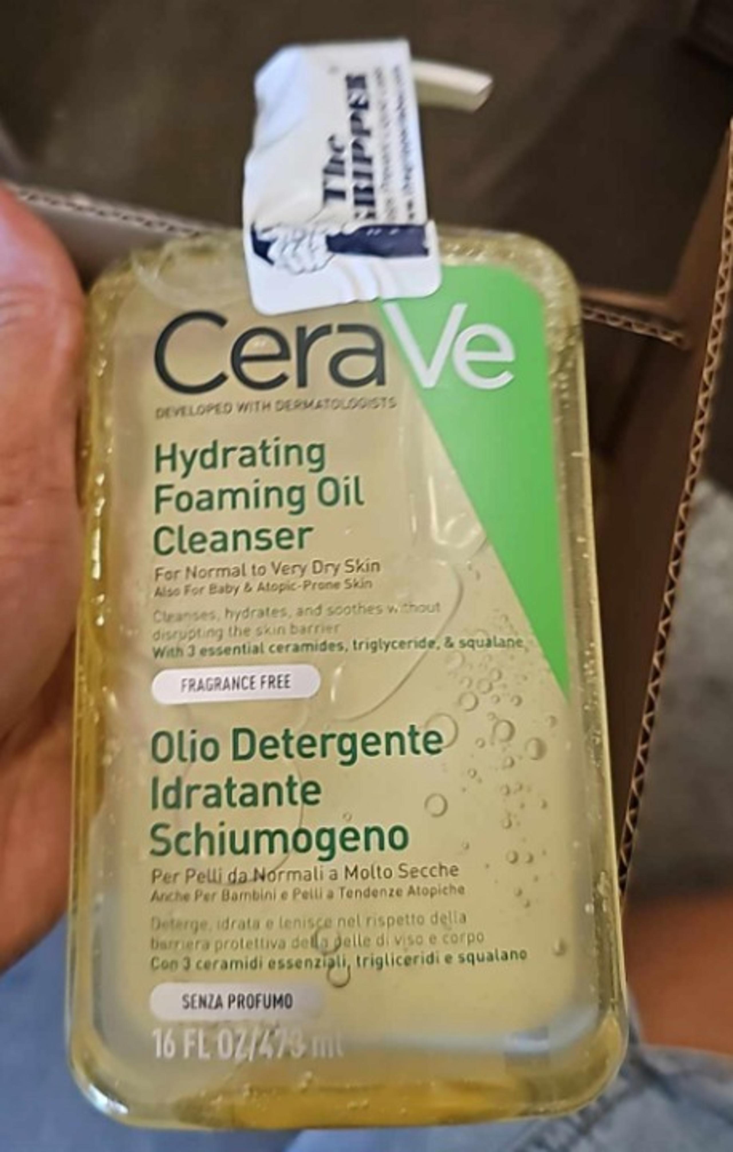 CeraVe Hydrating Foaming Oil Facial Cleanser 16 fl oz