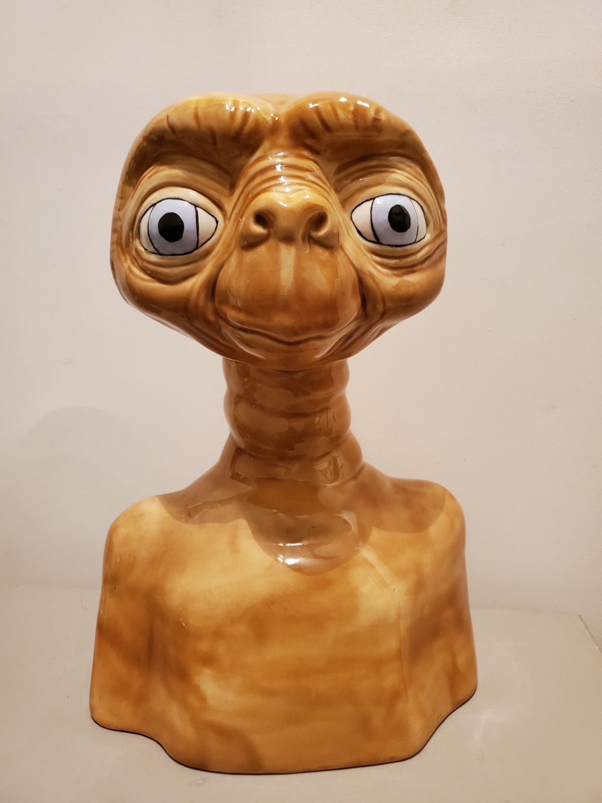 Vintage 80's E.T. Ceramic Bust