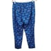 J. Crew Floral Scarf Printed Silk Twill Easy Pull On Ankle pants Size 4