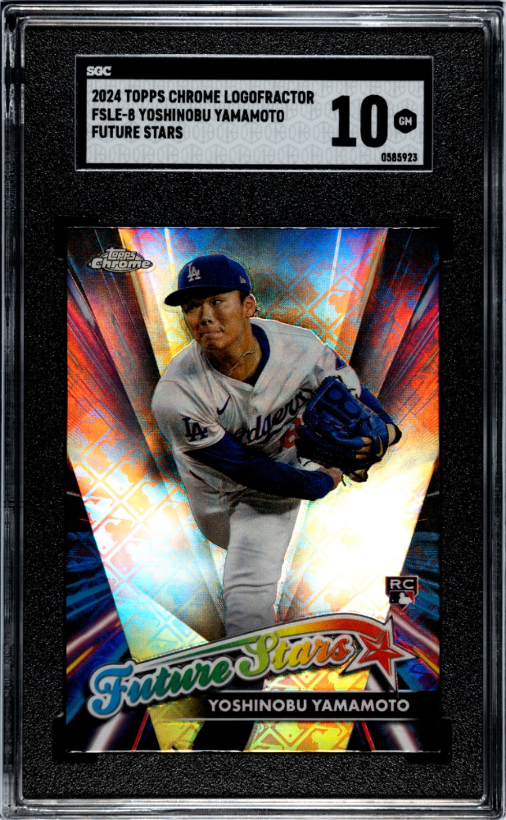 Yoshinobu Yamamoto Rookie Card
