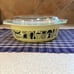 Vintage Pyrex 043 Mod Kitchen 1 1/2 Quart Casserole Dish with lid
