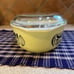 Vintage Pyrex 043 Mod Kitchen 1 1/2 Quart Casserole Dish with lid