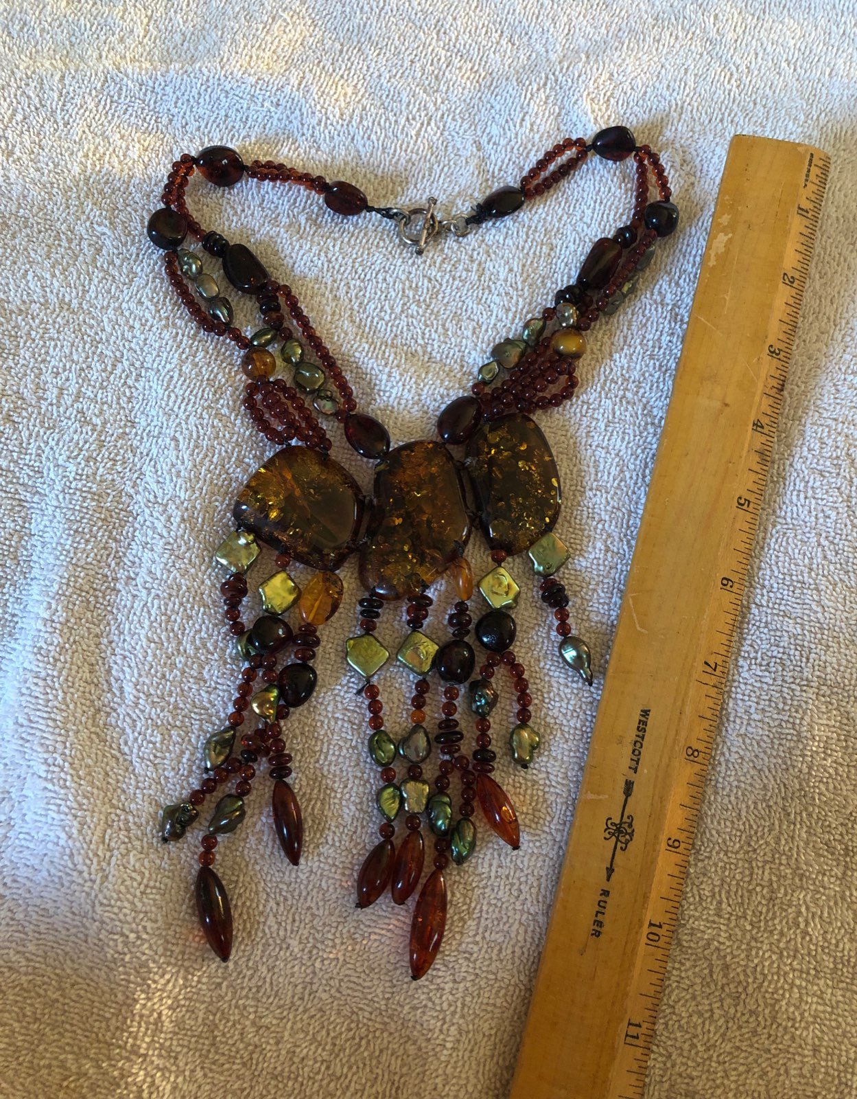 Huge Amber necklace