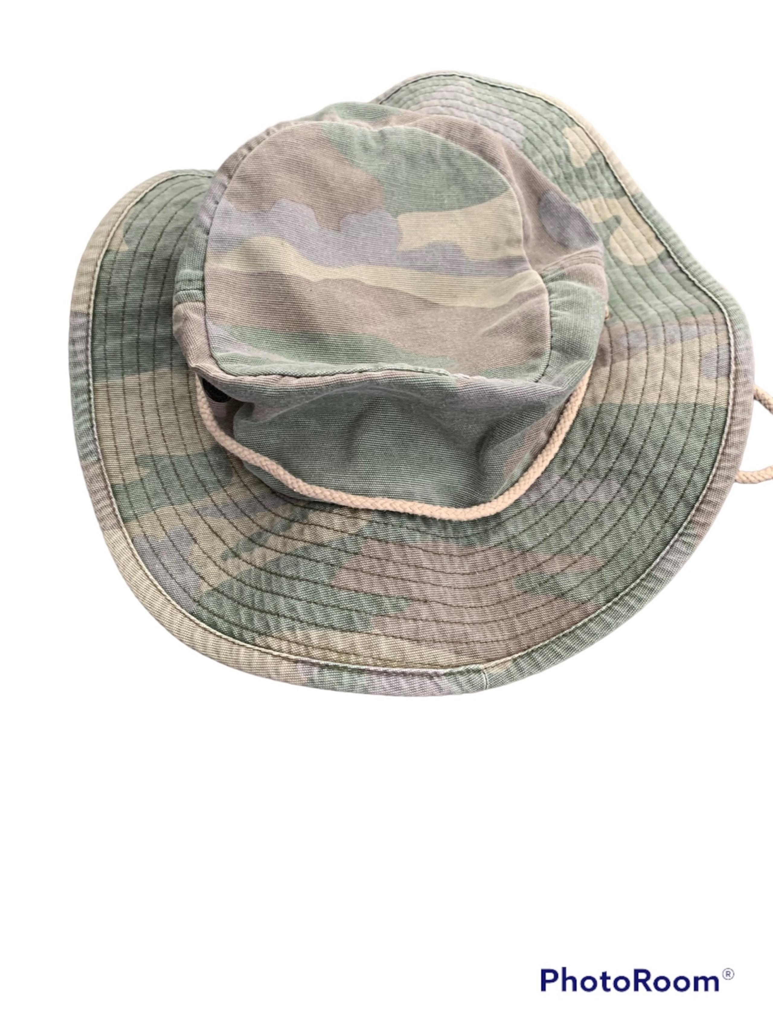 Old navy camo bucket hat cap