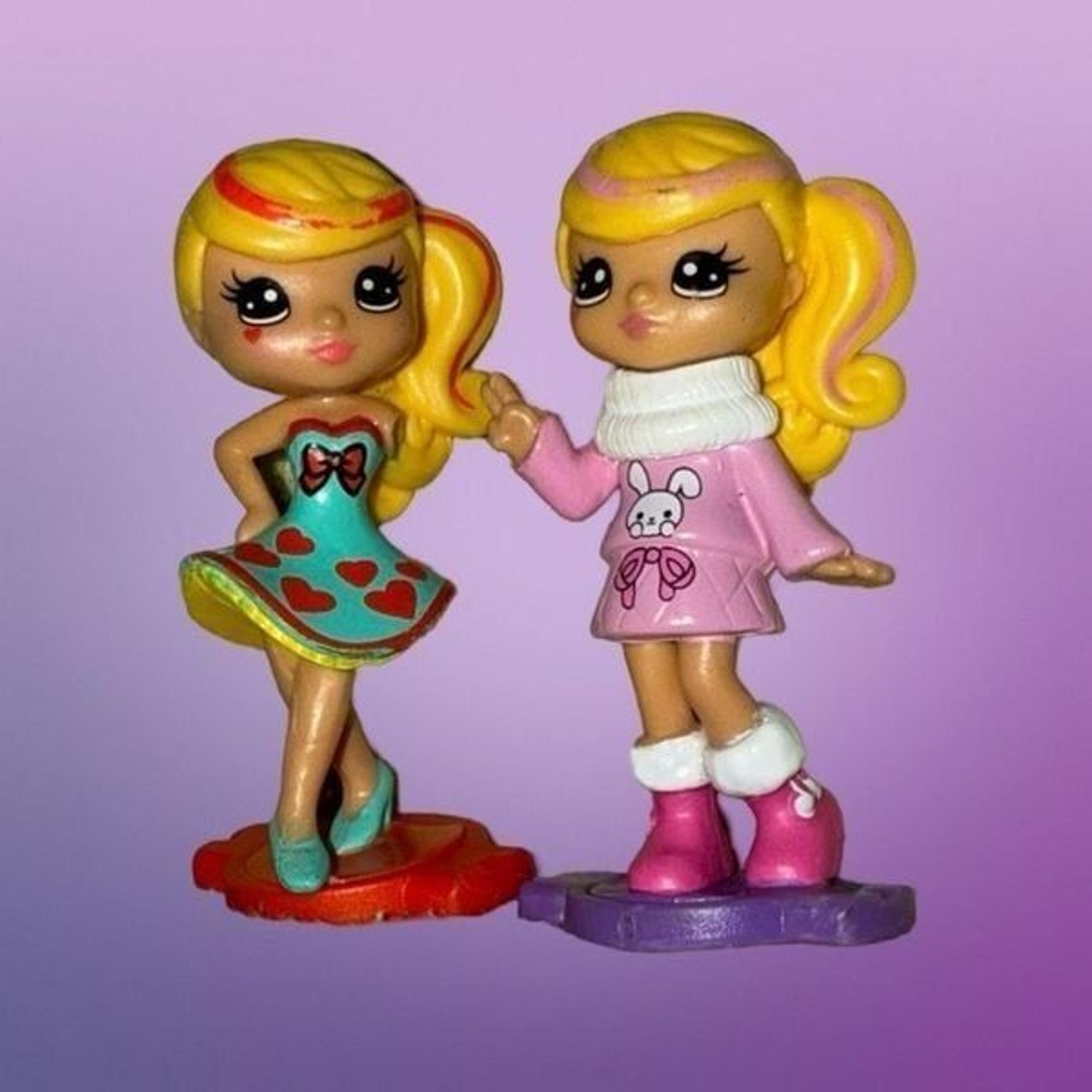Party Popteenies Mini Figures Dolls Cake Topper 2.5” B21