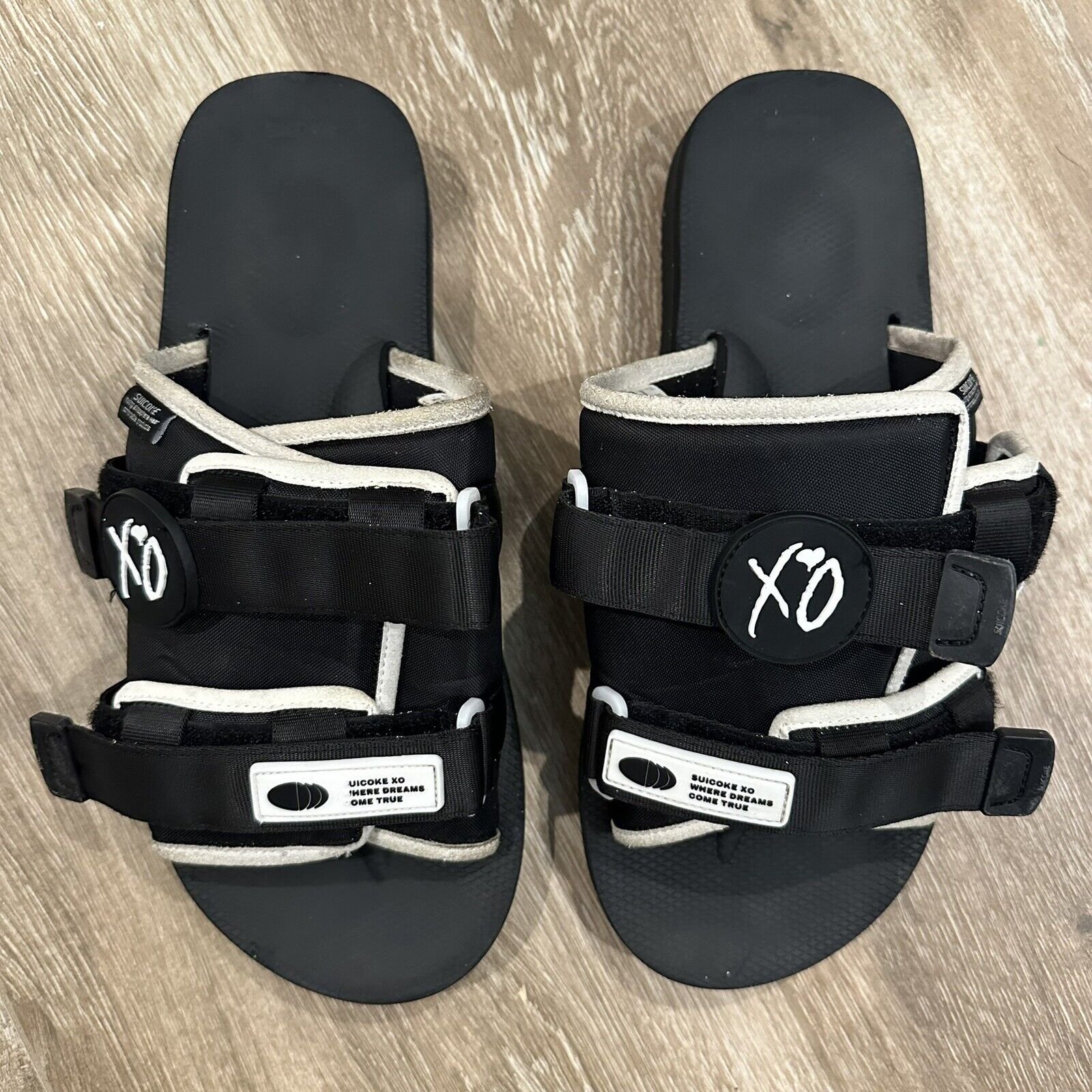 Suicoke XO Moto The Weeknd - SIZE 12 - BLACK