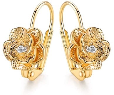 Rose Gold Stud Earrings