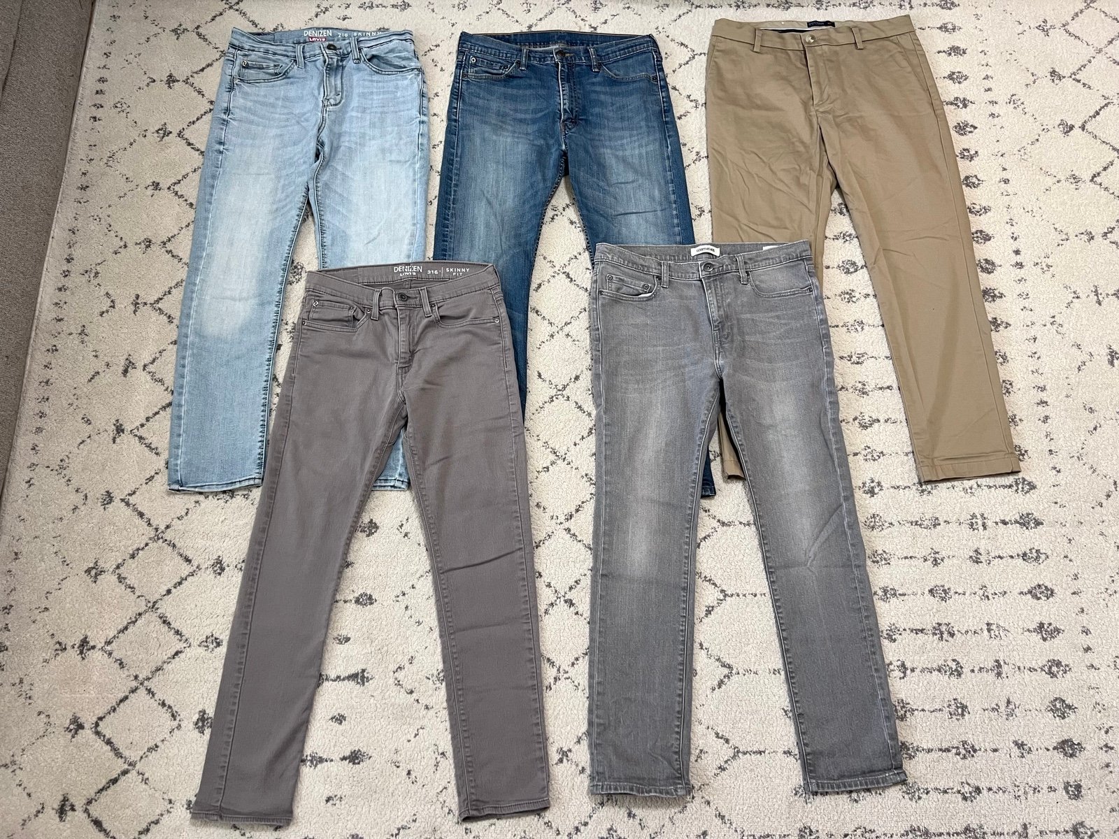 mens jeans and pants 32x30