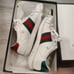 Gucci Ace GG Apple White Sneakers
