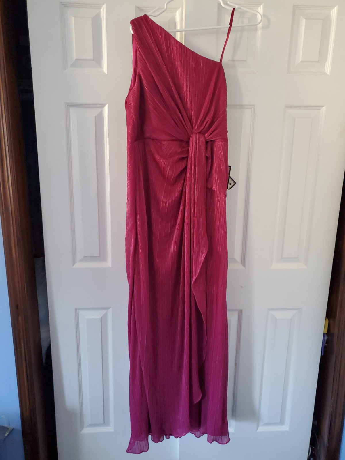 Adriana papell magenta dress size 12 party /cocktail/wedding/gala