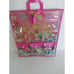 SHURE Teeny Tiny Triplets Wooden Magnetic Dress Up Dolls & Case 49 Pieces