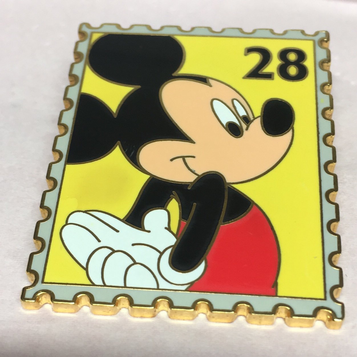 Disney Store Pin 2010 Postage Stamp Series Mickey Mouse 28 LE
