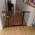 Baby Gate for Stairs, 29.6 -46 Pressure Mounted Dog Gate for House, Auto Close