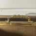Vintage Brass Magazine Rack | Mid Century | Hammered Brass
