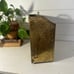 Vintage Brass Magazine Rack | Mid Century | Hammered Brass