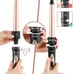 7 in 1 Curling Iron Wand Set, Ohuhu Upgrade Curling Wand with 7Pcs 0.35 to 1.25