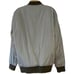 Hollister Blue Gray Medium Bomber Style Jacket with Halley’s Comet & flag patch