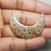 Fossil Coral Moon Shape-MSL-11