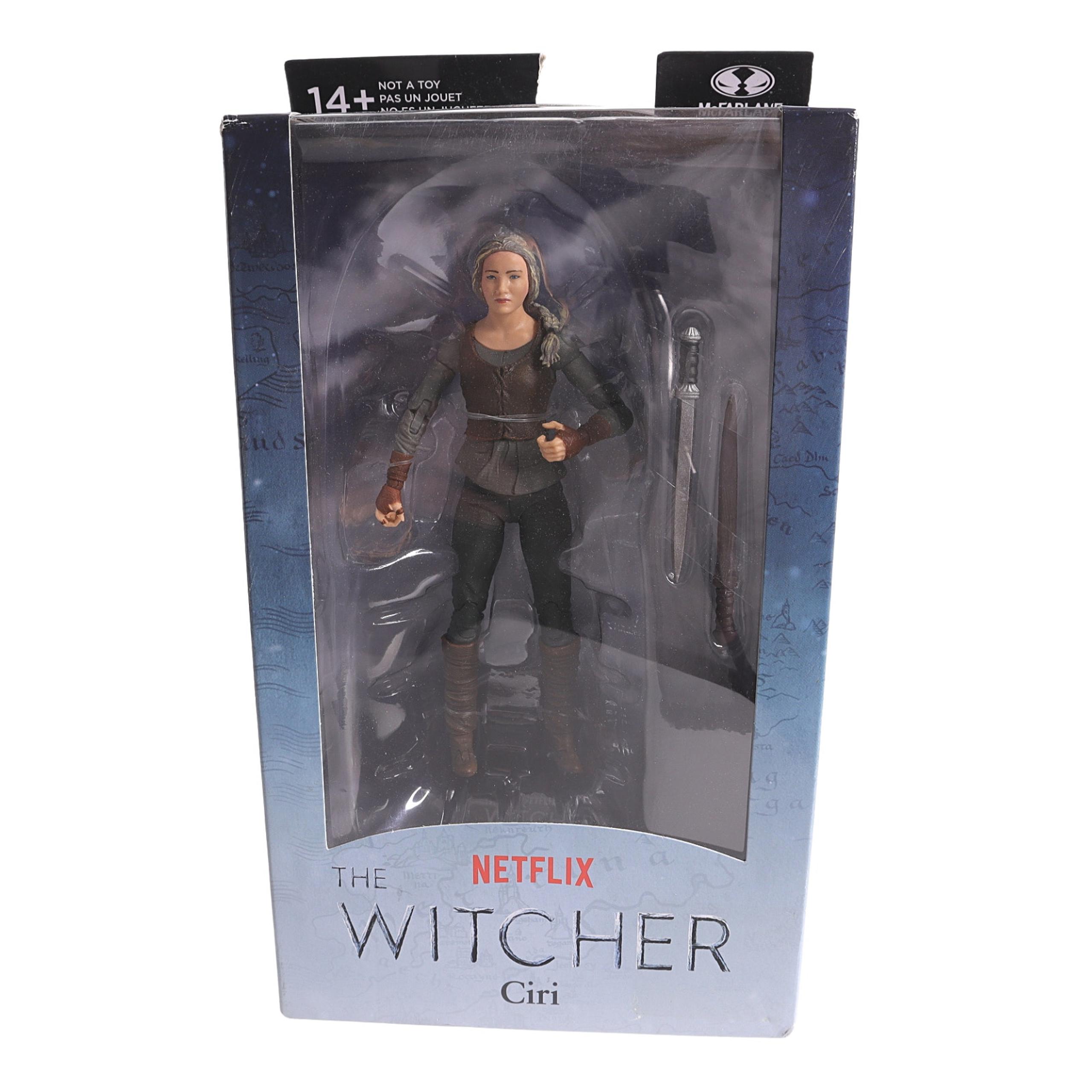 McFarlane Toys Netflix The Witcher : Ciri 6'' Action Figure 2022 - Torn Flap