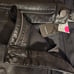 Rebel Wilson Pant Torrid Faux Leather Black Moto Ankle Zip Skinny Womens Size 24