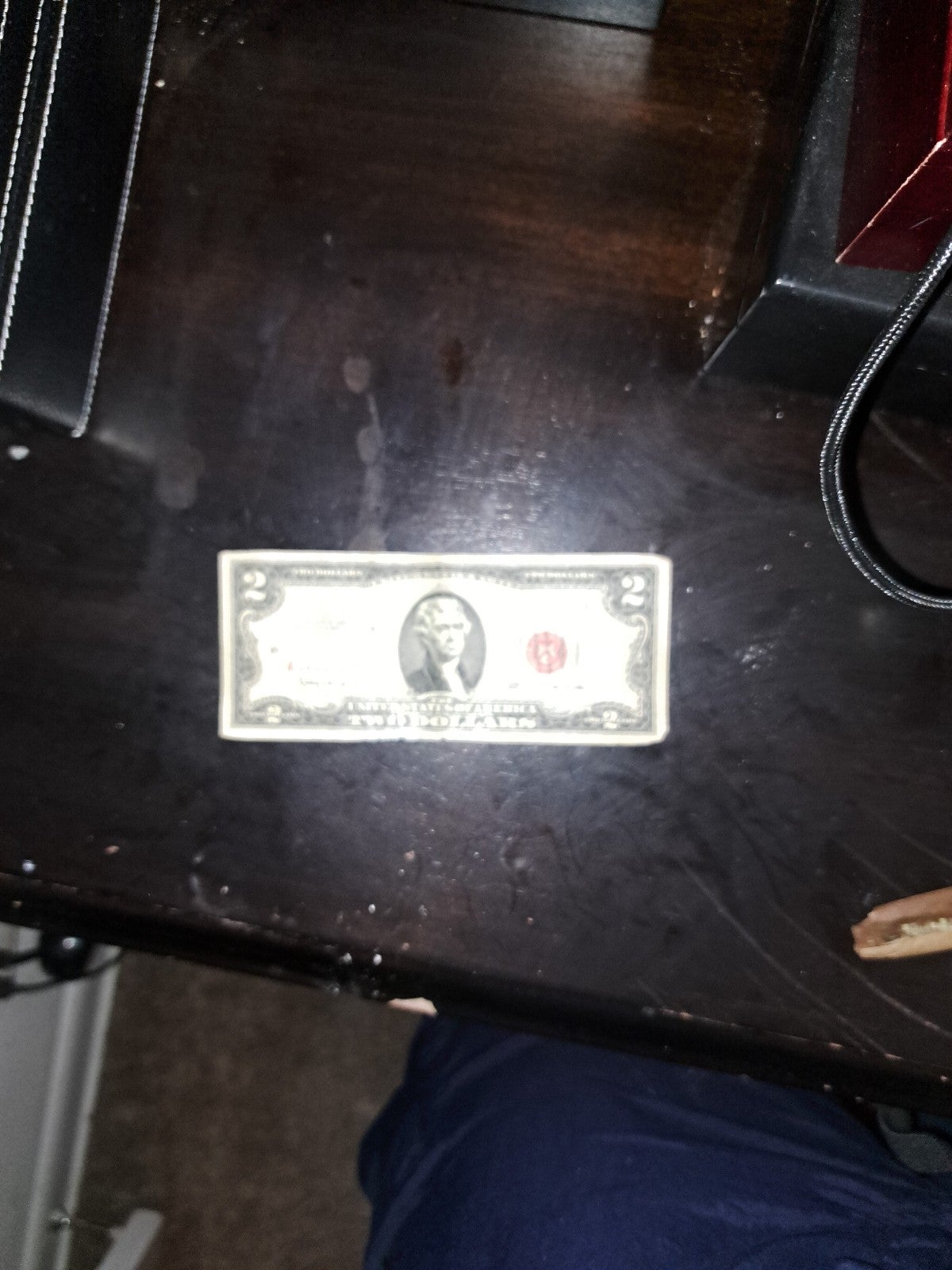 A 1963 Red Seal $2 bill