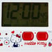 Sanrio Hello Kitty Cute Digital Radio Alarm Clock