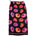 Dana Buchman 100% Silk Floral Wrap Skirt